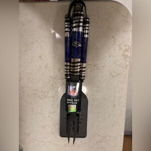 Baltimore Ravens 3 piece BBQ set